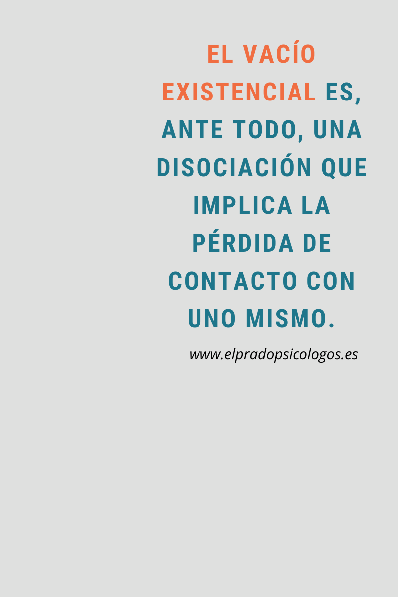 vacio existencial que es